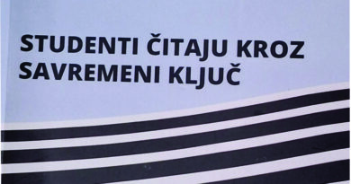 STUDENTSKA KNJIŽEVNA KRITIKA – prof. dr Draško Došljak STUDENTSKA KNJIŽEVNA KRITIKA – prof. dr Draško Došljak